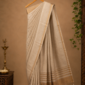 Linen Saree